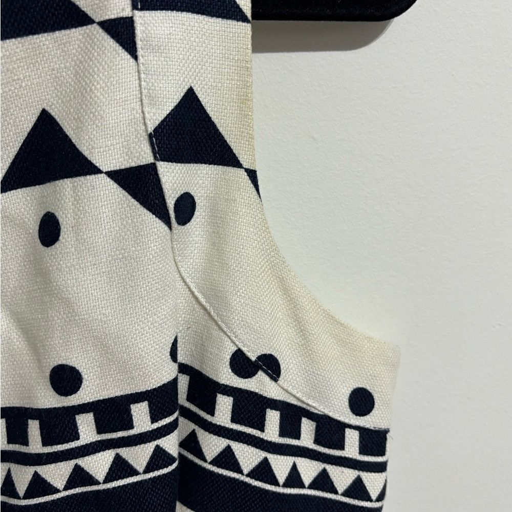 J. Crew Geometric Button Front Dress - Picture 5 of 6